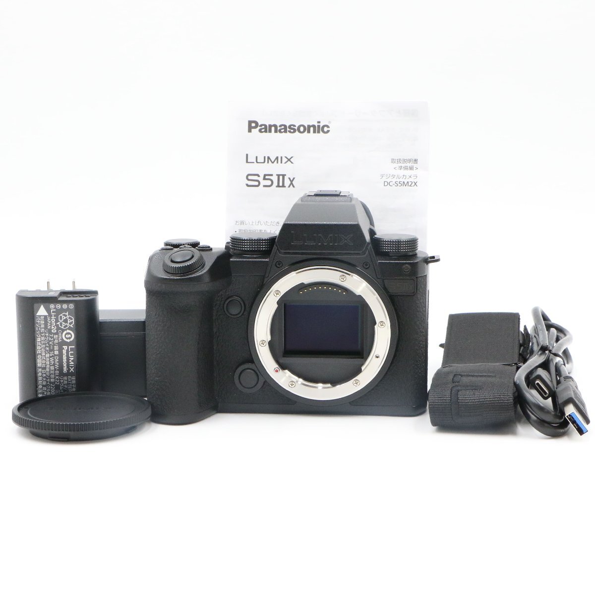 【ほぼ新品】PANASONIC Lumix DC-S5M2X パナソニック拍卖