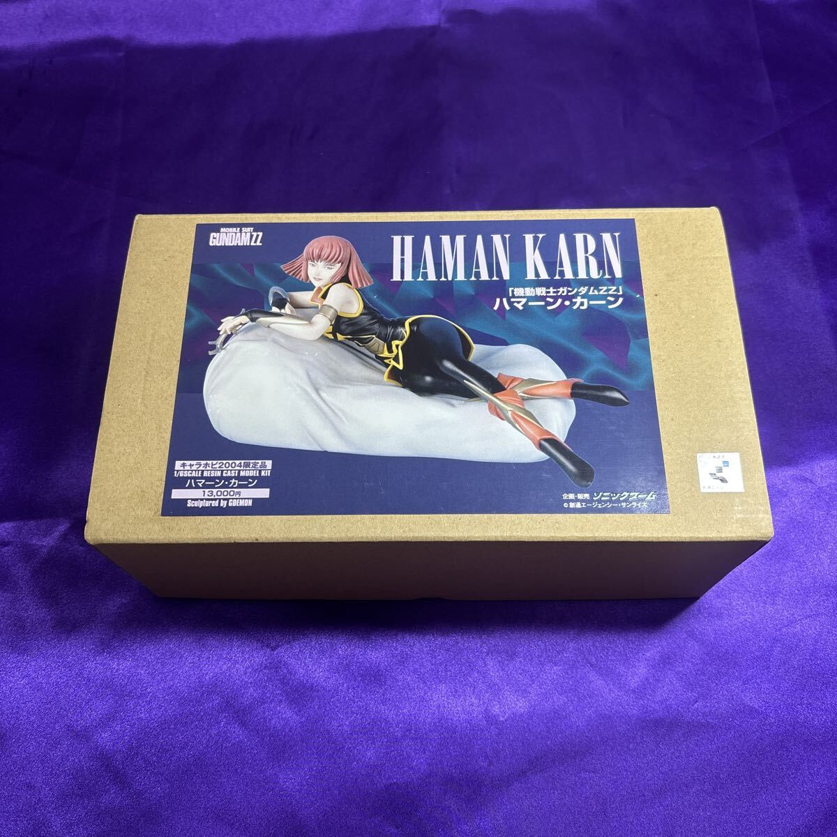 ソニックブーム 機動戦士ガンダムZZ ハマーン・カーン ガレージキット レジンキャスト 未組立拍卖