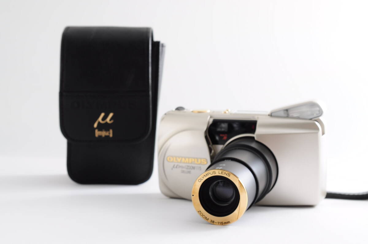 【XB2197】Olympus μ mju Zoom 115 Deluxe オリンパス ミュー拍卖