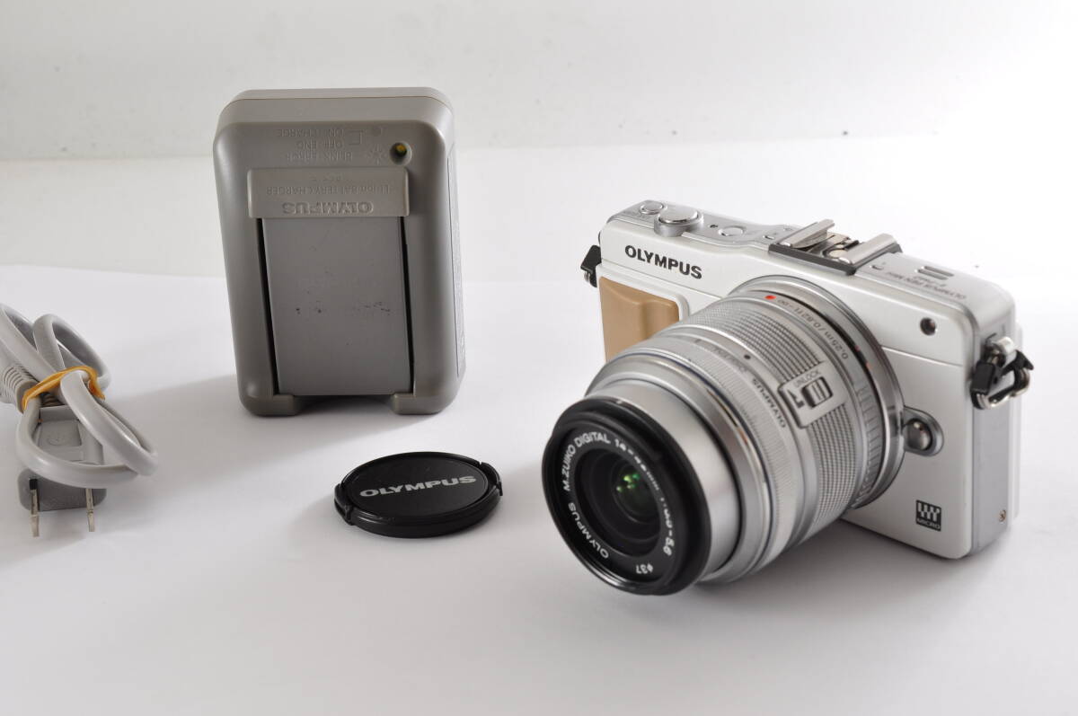 【XB1687】Olympus Pen Mini E-PM2 + M.Zuiko Digital 14-42mm f/3.5-5.6 オリンパス ペン デジタルカメラ拍卖