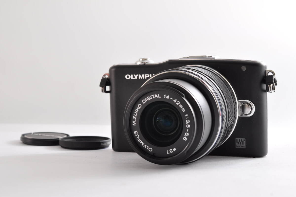 【XB2257A】Olympus Pen mini E-PM1 + M.Zuiko Digital 14-42mm f/3.5-5.6 オリンパス ペン デジタルカメラ拍卖