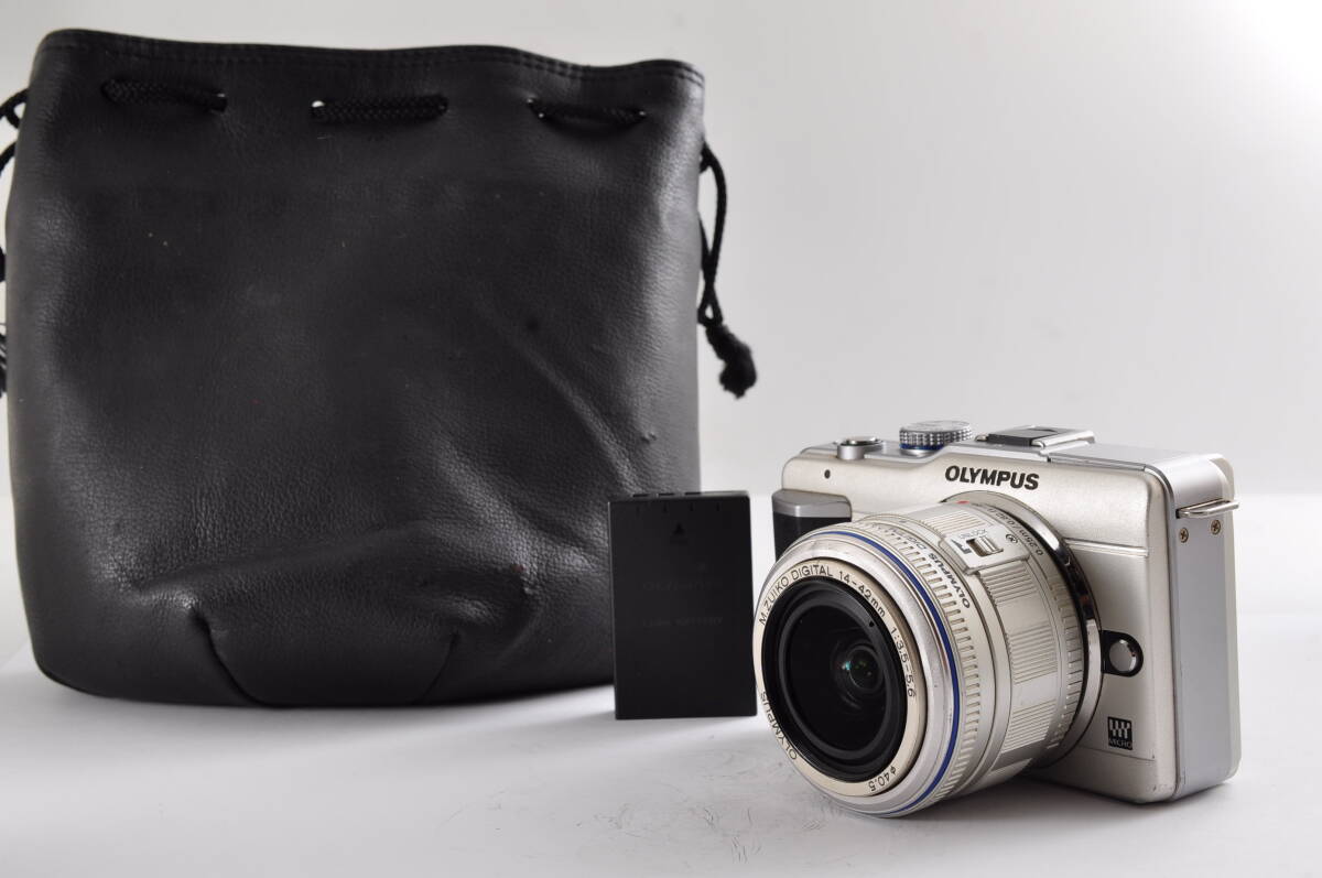 【XB1908】Olympus Pen E-PL1 + M.Zuiko 14-42mm f/3.5-5.6 オリンパス ペン デジタルカメラ拍卖
