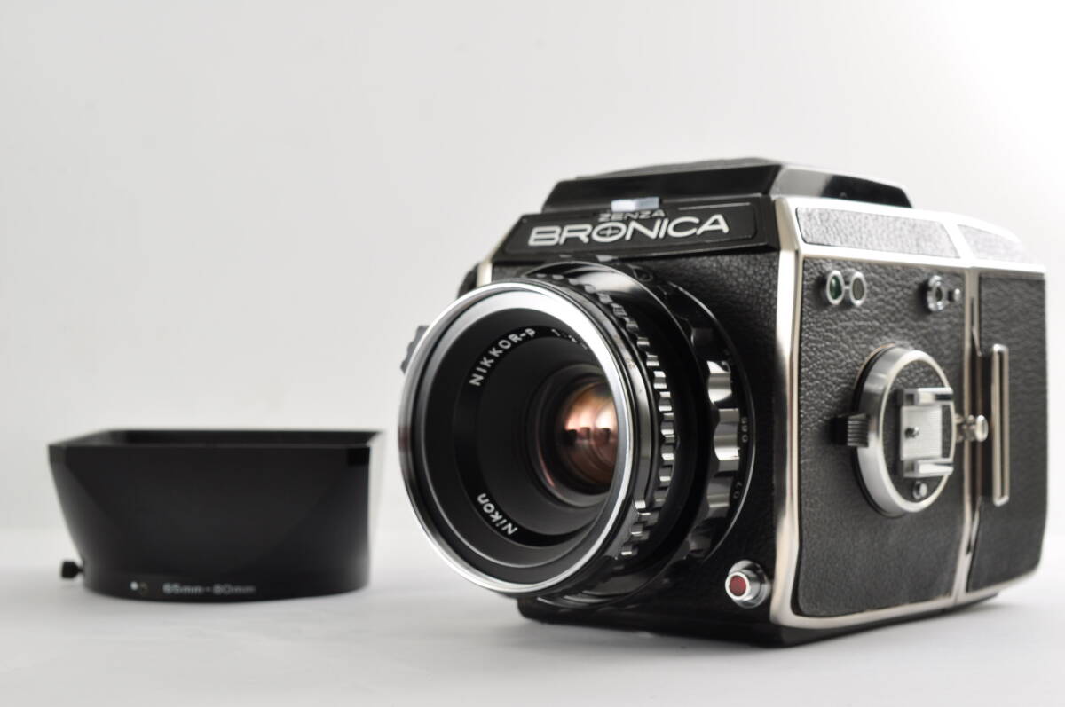 【XB1056】Zenza Bronica + Nikon Nikkor-P 75mm f/2.8 ゼンザブロニカ ニコン拍卖