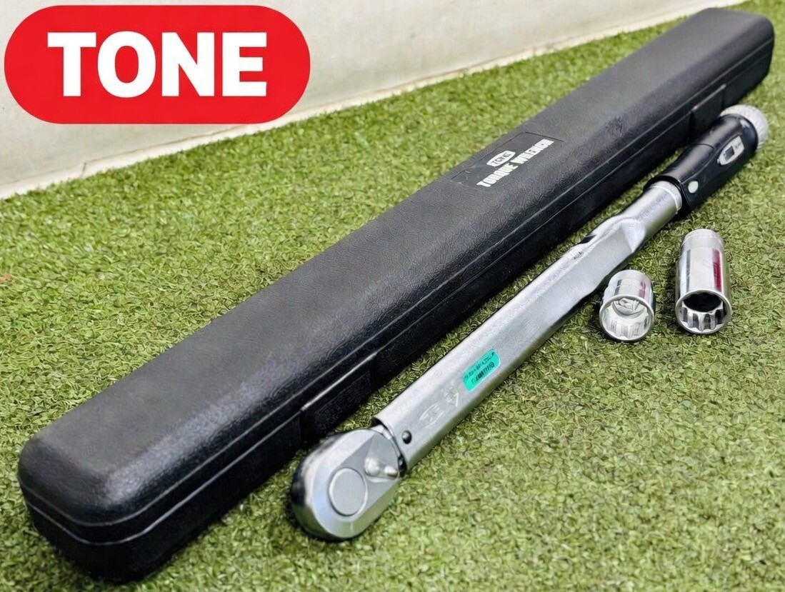 静) TONE トネ プレセット形トルクレンチ T4MN200 (ダイレクトセットタイプ) 40~200Nm ※未校正/現状品 領収可 h325-6拍卖