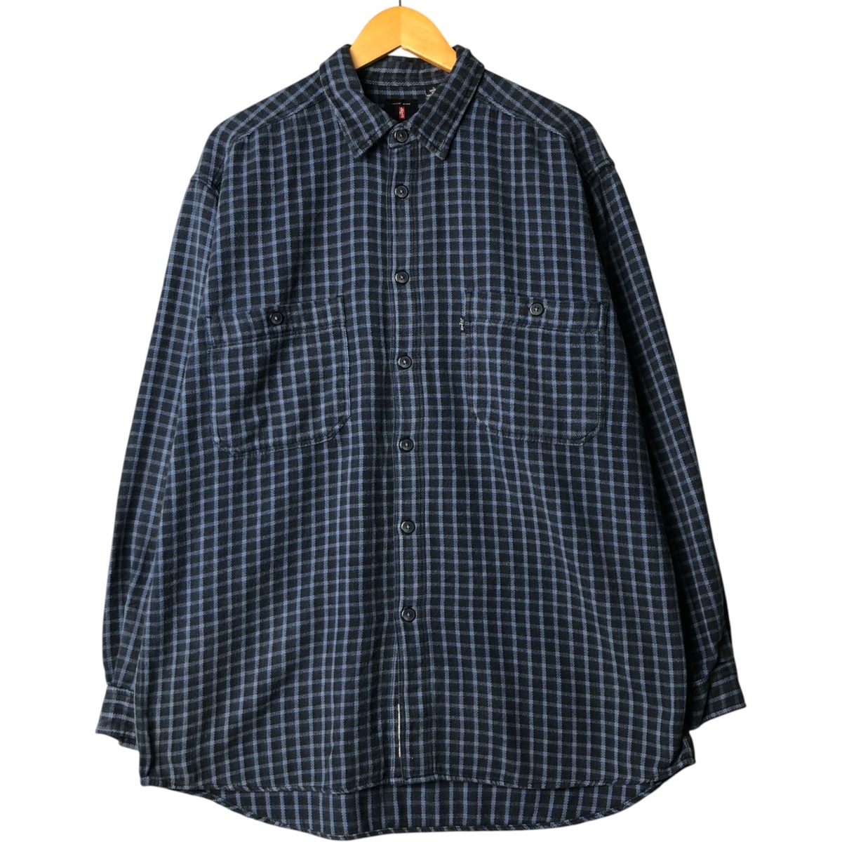 古着 リーバイス Levi's フランネルチェックシャツ メンズL相当 ヴィンテージ /eaa571267 【SS2603_10】拍卖