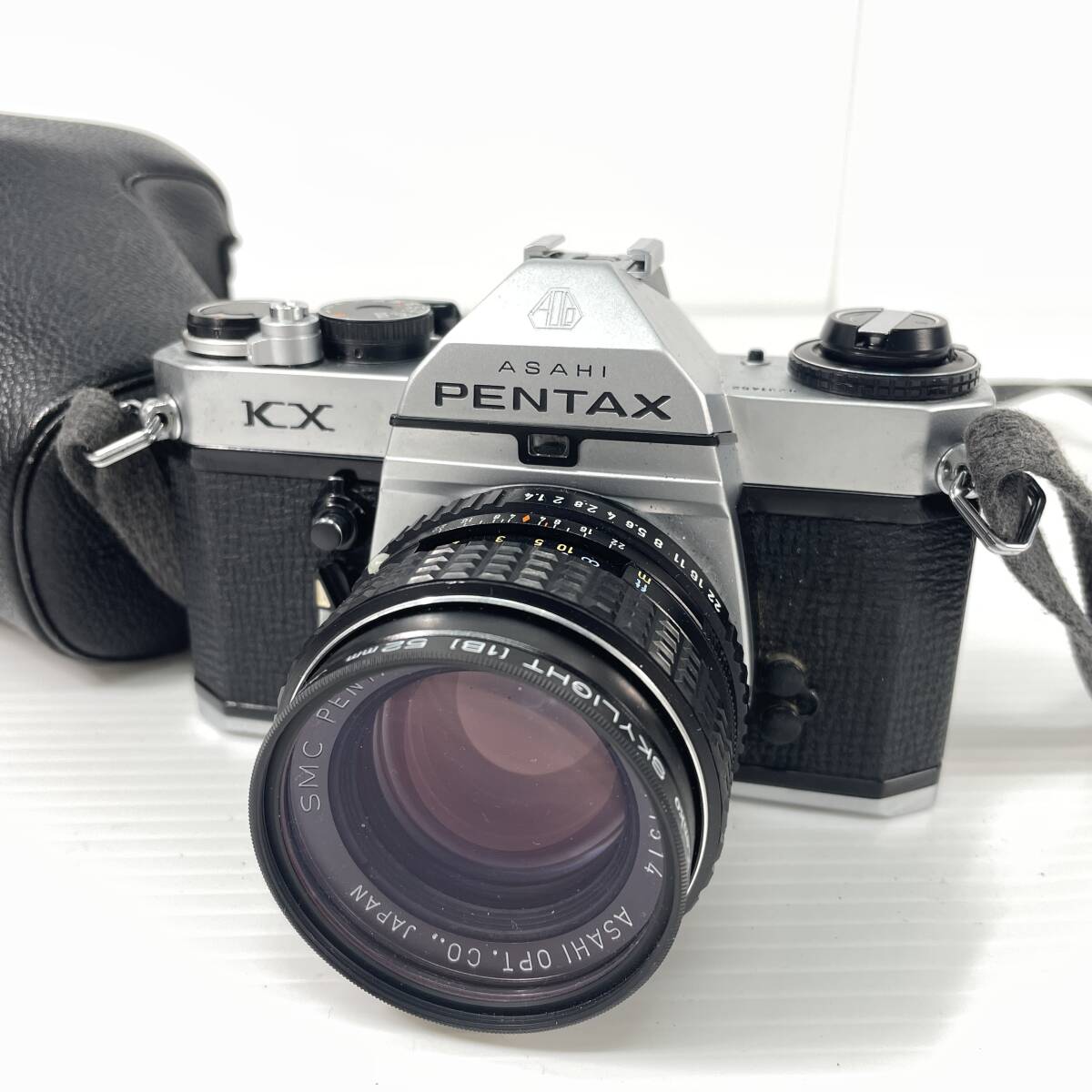 2602M4705 PENTAX ペンタックス フィルムカメラ KX/レンズ SMC PENTAX 1:1.4/50 現状品拍卖