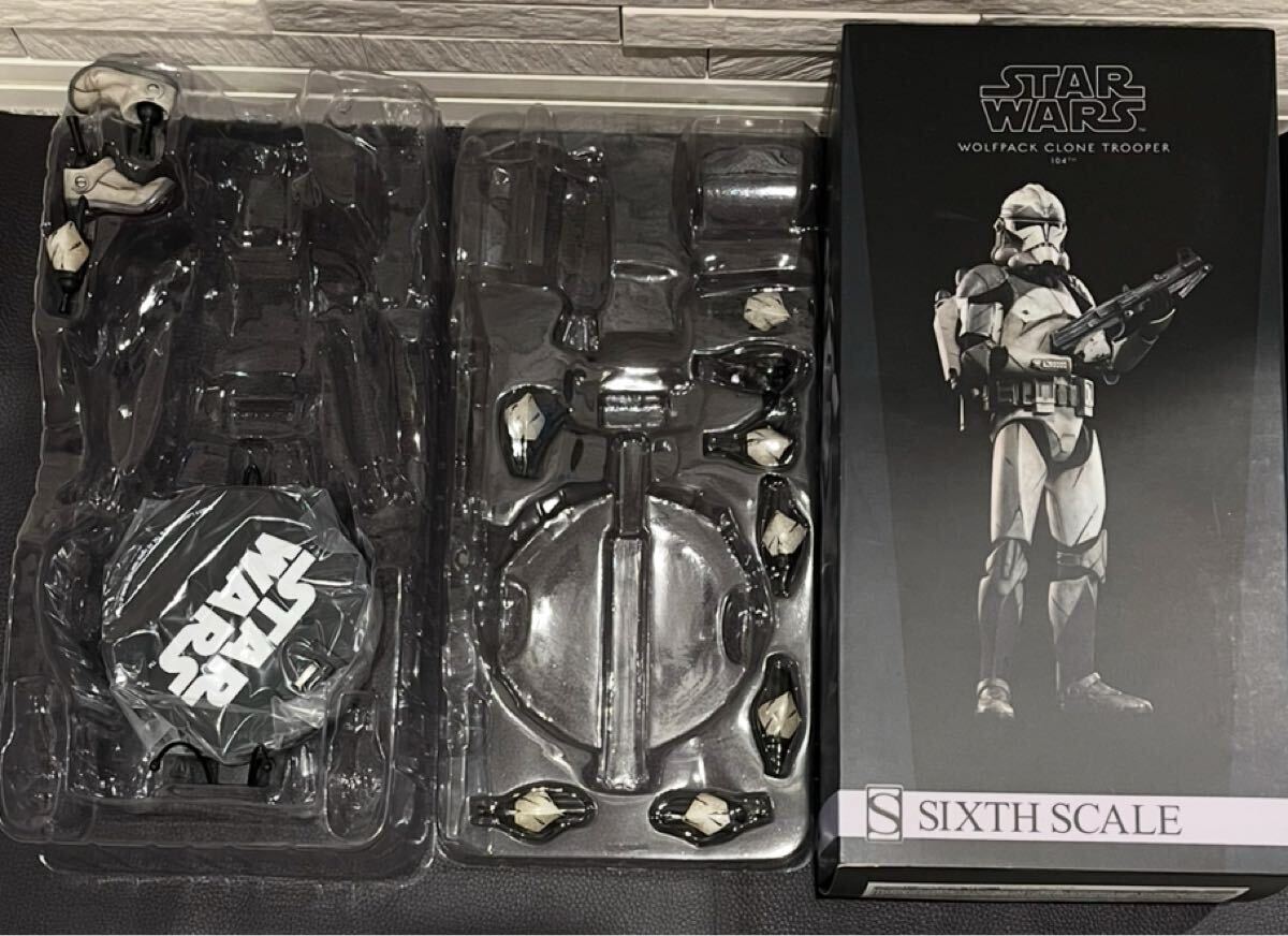 台座・パーツのみ サイドショウ ミリタリーズ・オブ・スター・ウォーズ 1/6 スター・ウォーズ クローン・トルーパー 第104大隊版拍卖