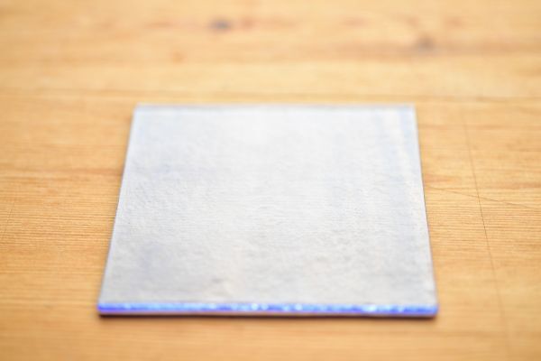 【お茶好きに捧げる一品】ガラス製 茶托 -茶席で蓋碗を置いていたようです ちょっと涼しげ-拍卖