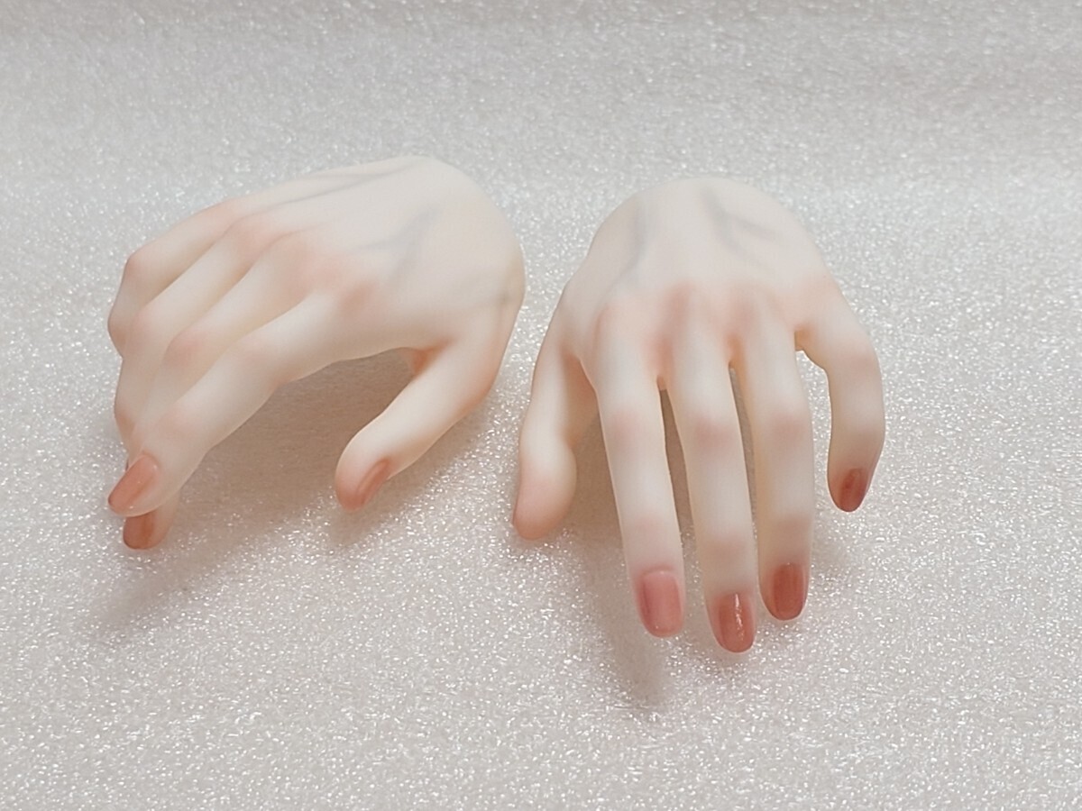 SWITCH ハンドパーツ ロージーホワイトスキン メイクカスタム済み 70attractiveボディ デフォルトハンドパーツ拍卖