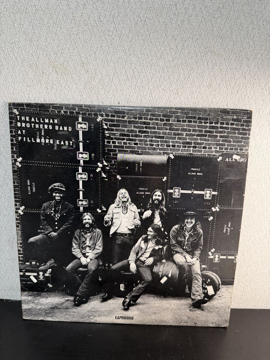 THE ALLMAN BROTHERS BAND At Fillmore East 2LP レコード オールマンブラザーズ拍卖