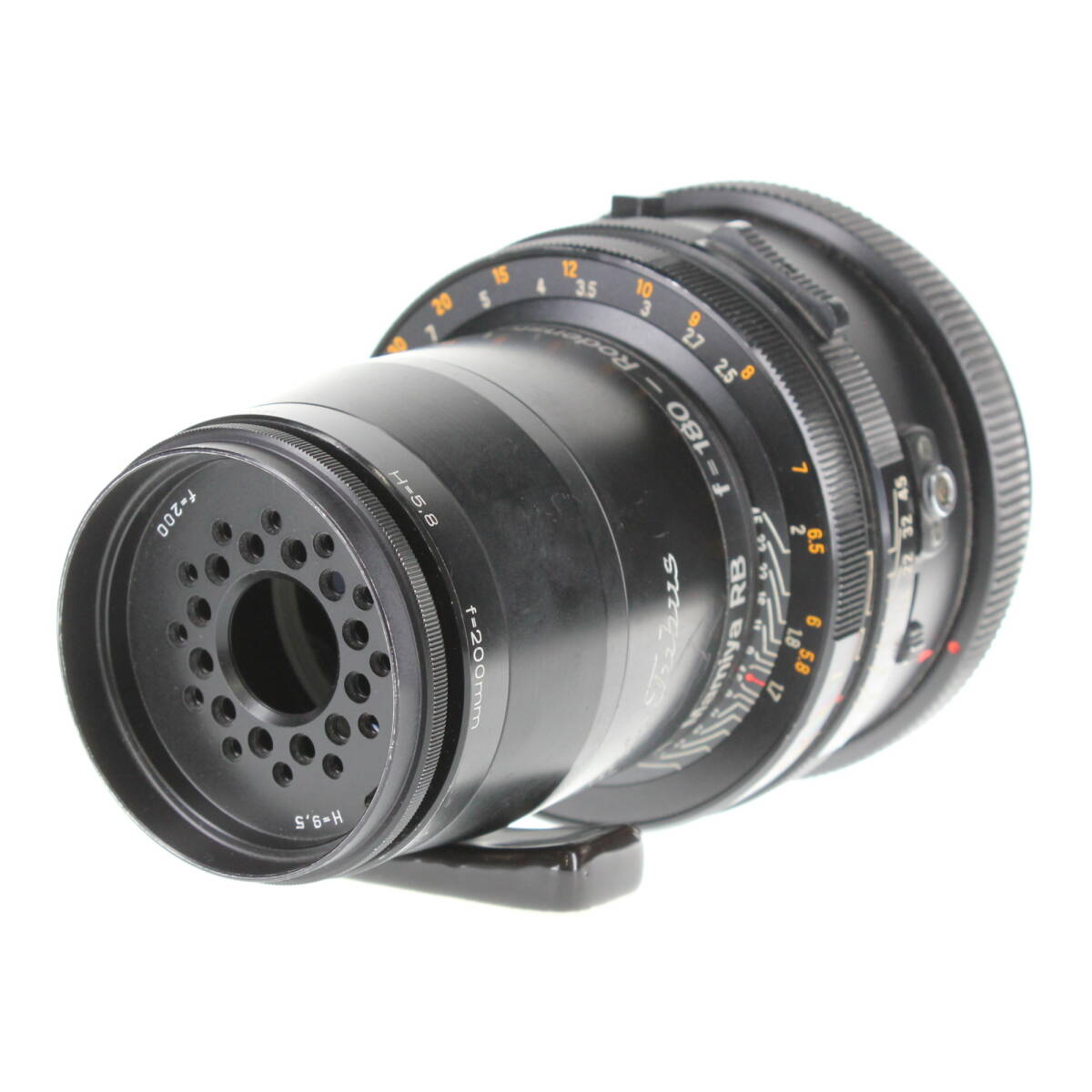 【返品保証】 【希少】 ローデンシュトック Rodenstock Adaption mamiya RB F=180mm 200mm 中判レンズ e7263拍卖