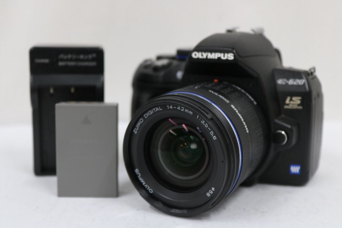 【返品保証】 オリンパス Olympus E-620 ZUIKO DIGITAL 14-42mm F3.5-5.6 バッテリー付き デジタル一眼 e8799拍卖
