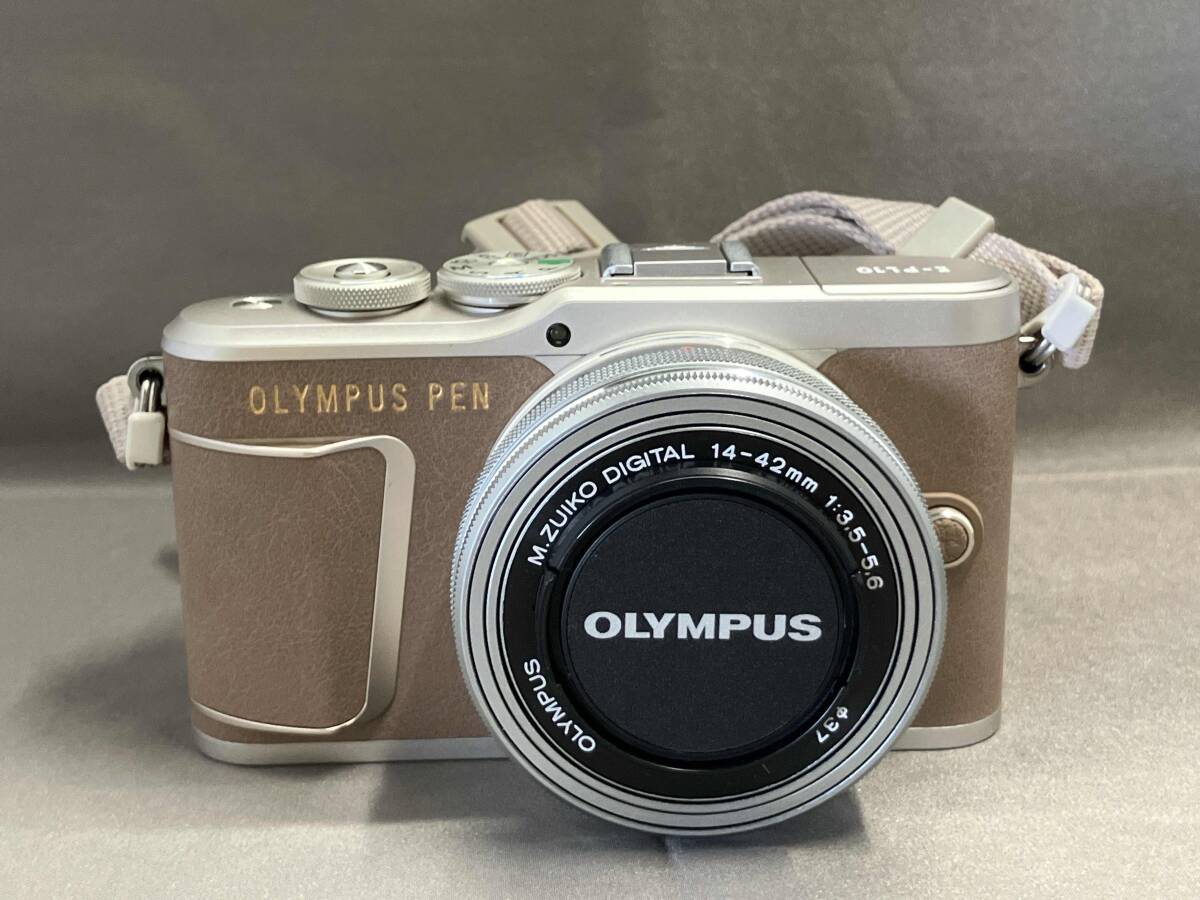 ジャンク OLYMPUS PEN E-PL10 ダブルズームキット (M.ZUIKO DIGITAL 14-42mm 1:3.5-5.6 φ37) ミラーレス一眼カメラ(※21-10-02)拍卖