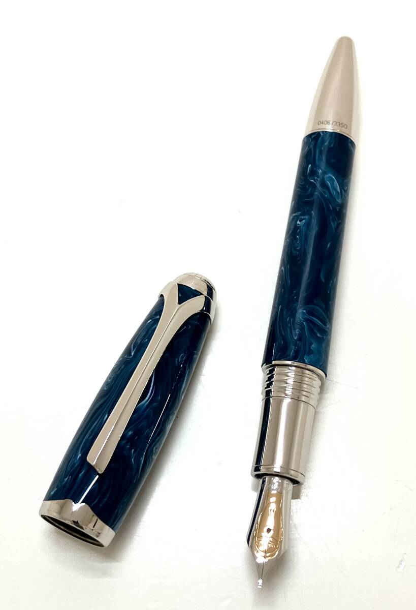 Montegrappa/モンテグラッパ/ジーニオ クリエイティヴォ/0406/3350/ペン先18K/文具/万年筆/ブランド拍卖