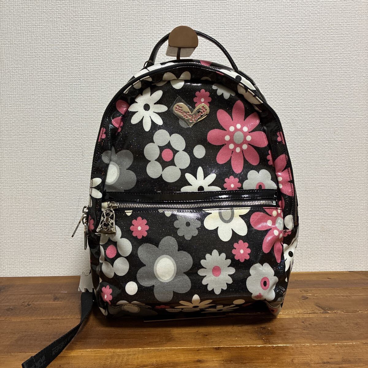 【美品】Think Bee! シンクビー A4収納 花柄 リュック拍卖