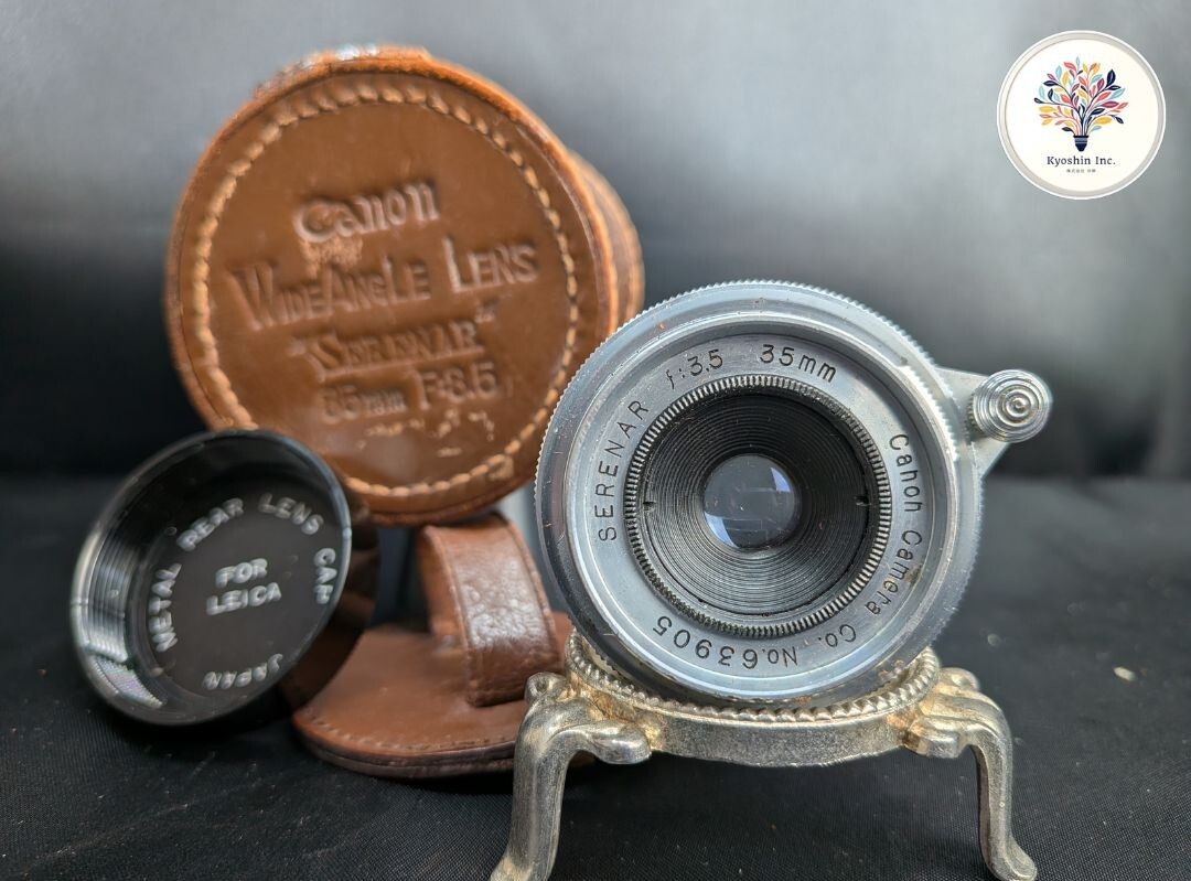 Canon キャノン Serenar 35mm F3.5 ライカLマウント 単焦点レンズ ケース付 A5拍卖