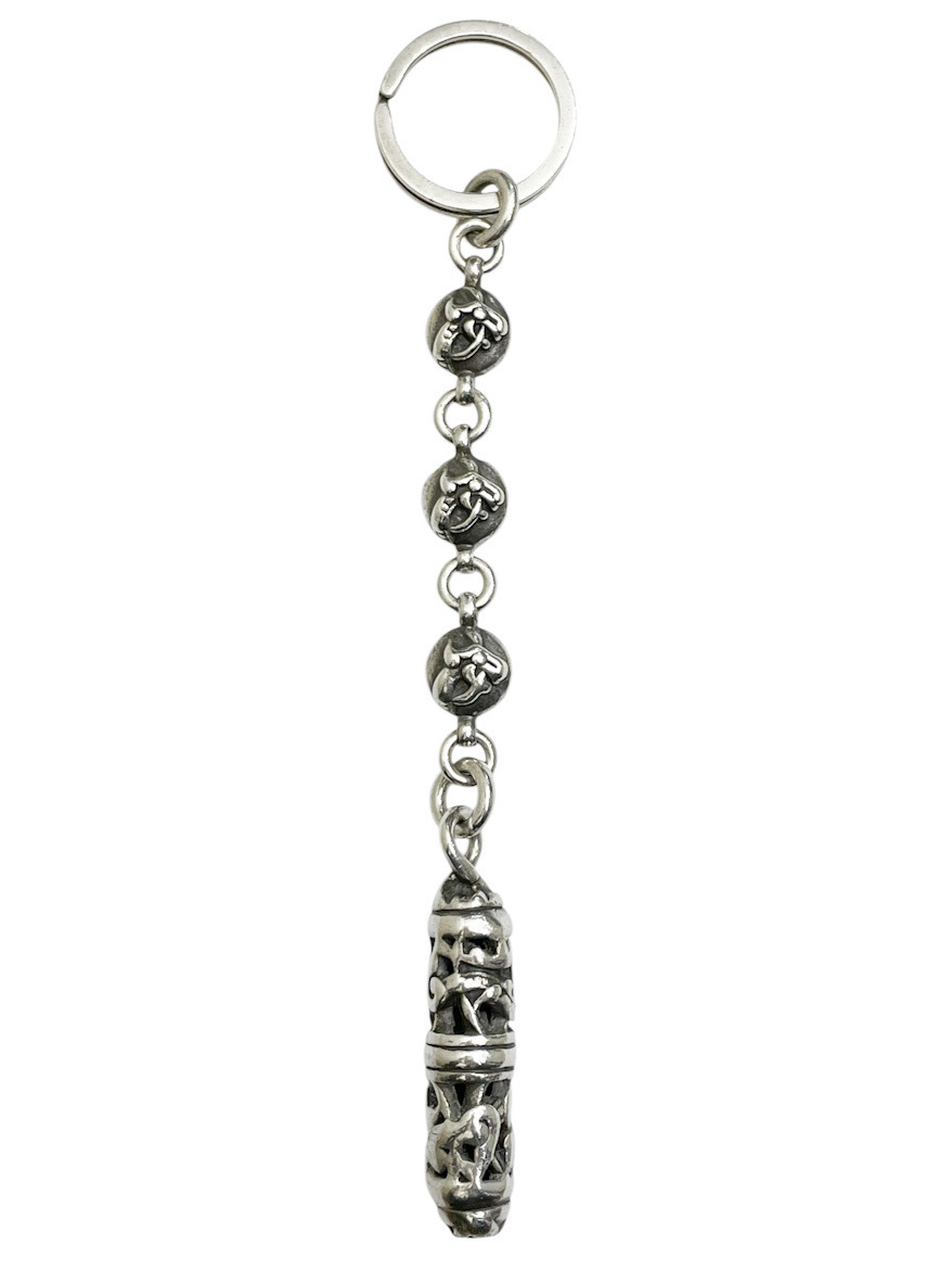 CHROME HEARTS CELTIC ROLLER クロムハーツ ケルティックローラー キーチェーン キーホルダー ケルティックボール拍卖