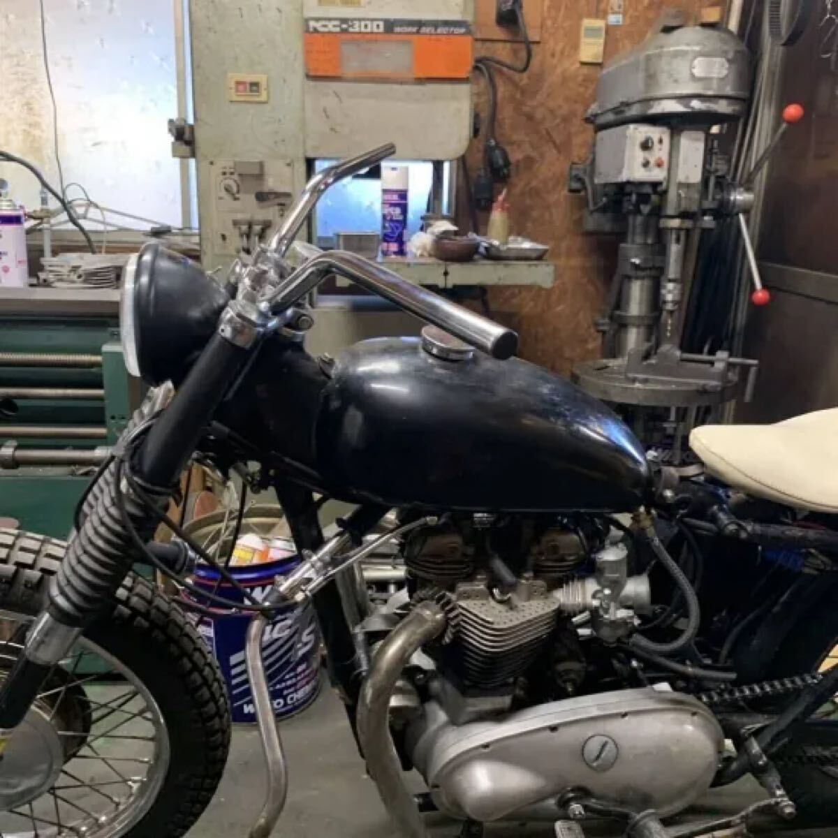 トライアンフ ミリバー ハンドル BSA ノートン TR6 T120 ビンテージ ダート モトクロス チョッパー (WW84189)拍卖