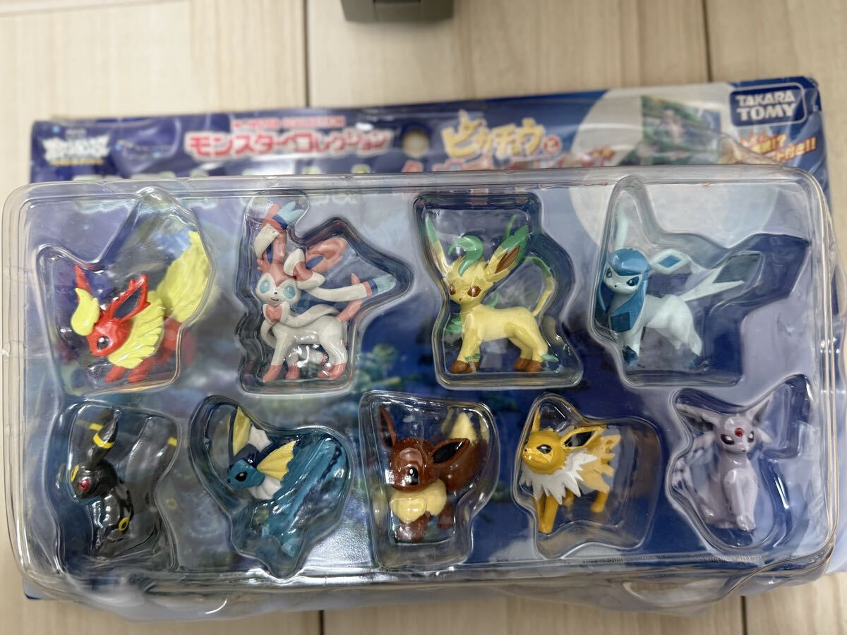 ポケモン フィギュア イーブイ進化セット ポケットモンスター モンコレ パルデア地方拍卖