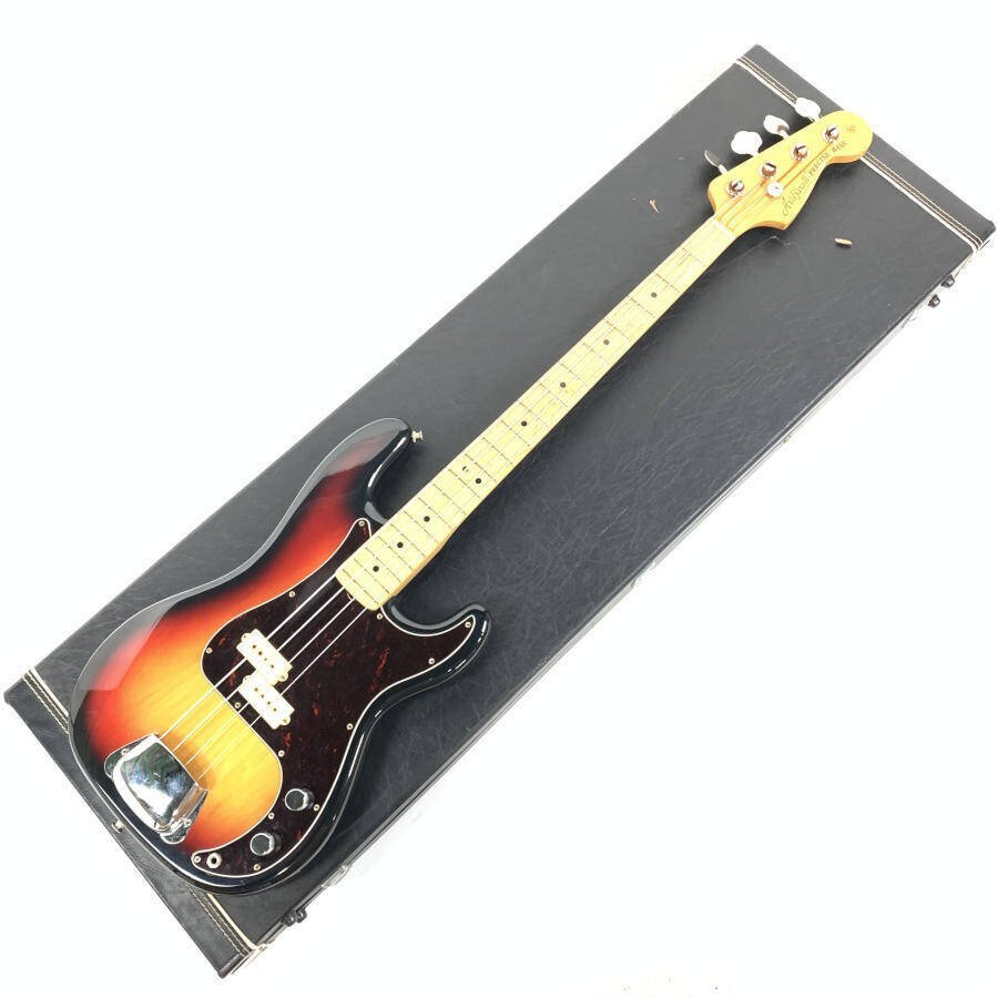 Aria Pro II アリア プロ2 PRECISE BASS エレキベース マツモク 日本製 サンバースト系 シリアルNo.D780535 ハードケース付★簡易検査品拍卖