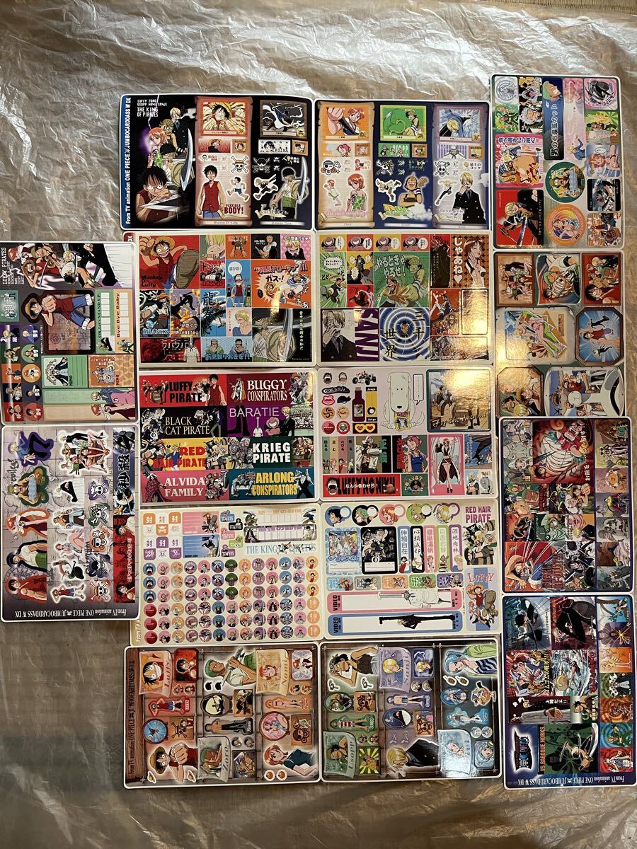 ワンピース ステッカー マウスパッド セット ONE PIECE拍卖