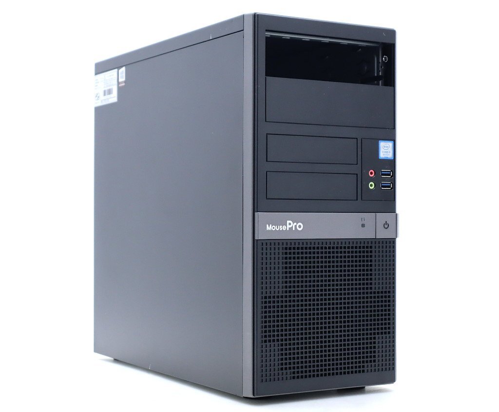 【1円スタート】MouseComputer タワーPC Core i5-9400 2.9GHz 8GB 256GB(SSD) DisplayPort/DVI-D出力 Windows11 Pro 64bit ジャンク拍卖