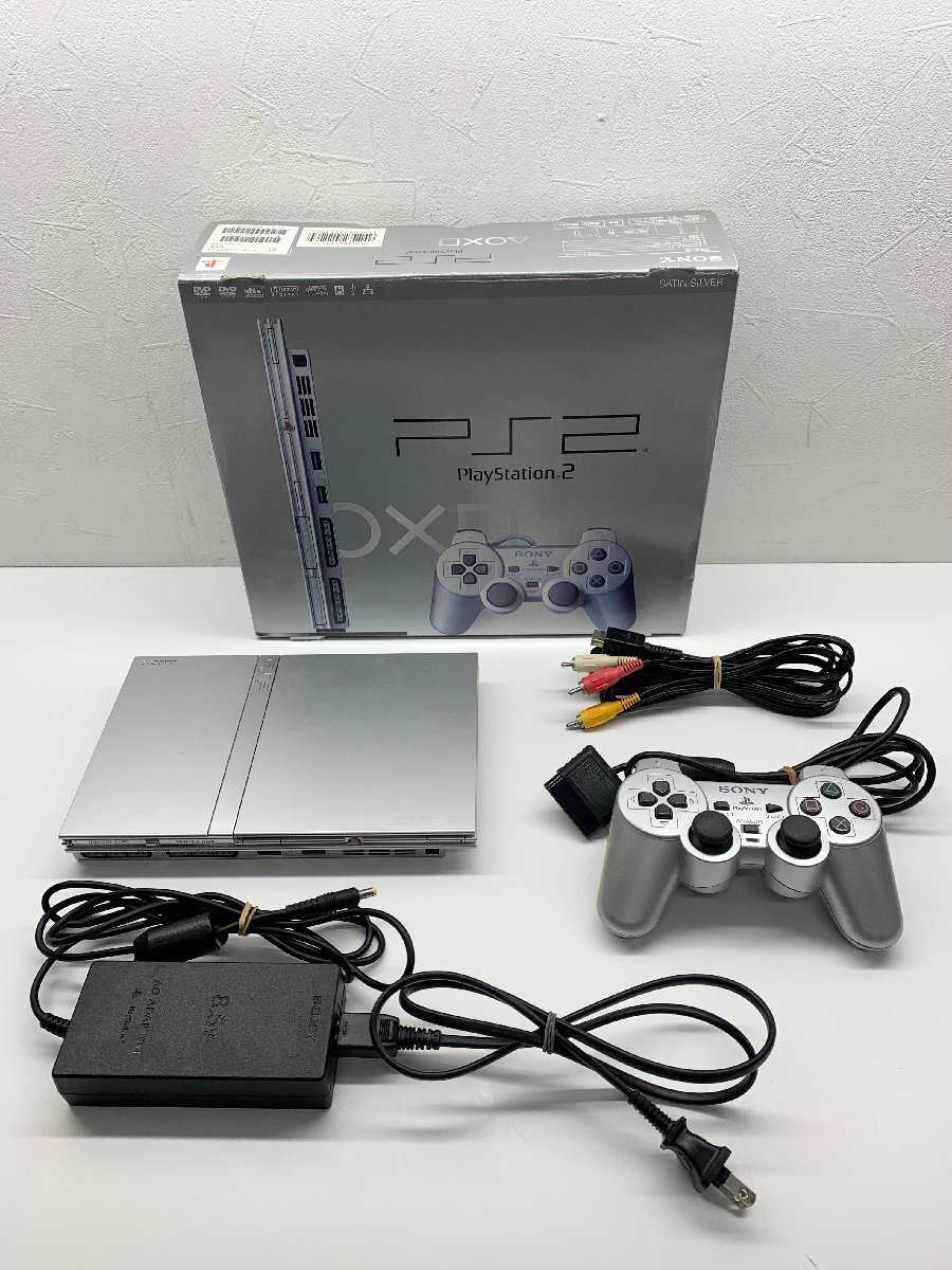 【動作確認OK】SONY ソニー PS2 PlayStation2 プレイステーション2 プレステ2 本体 SCPH-77000 ゲーム機拍卖