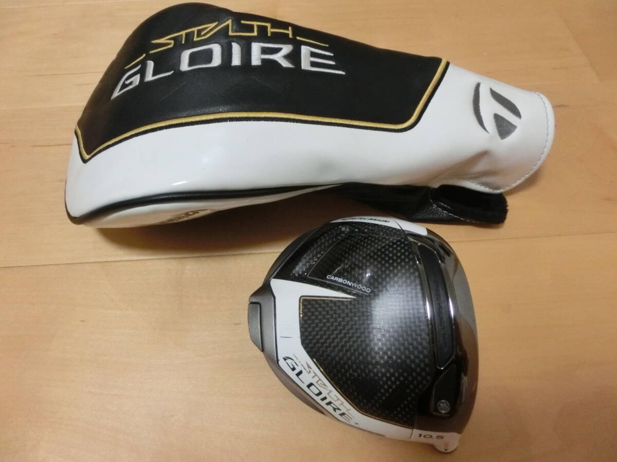 テーラーメイド STEALTH GLOIRE+ plus ステルス グローレ プラス ドライバー 10.5度 ヘッドのみ 日本仕様 1W ヘッドカバー付き 10.5°拍卖