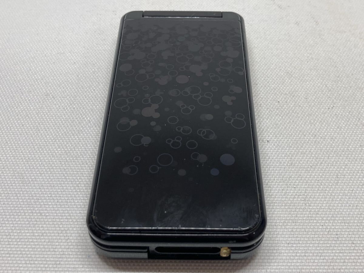 ◯美品 SoftBank ソフトバンク DM003SH Disney mobile ディズニーモバイル SHARP シャープ ガラケー ブラック b01c224dd拍卖