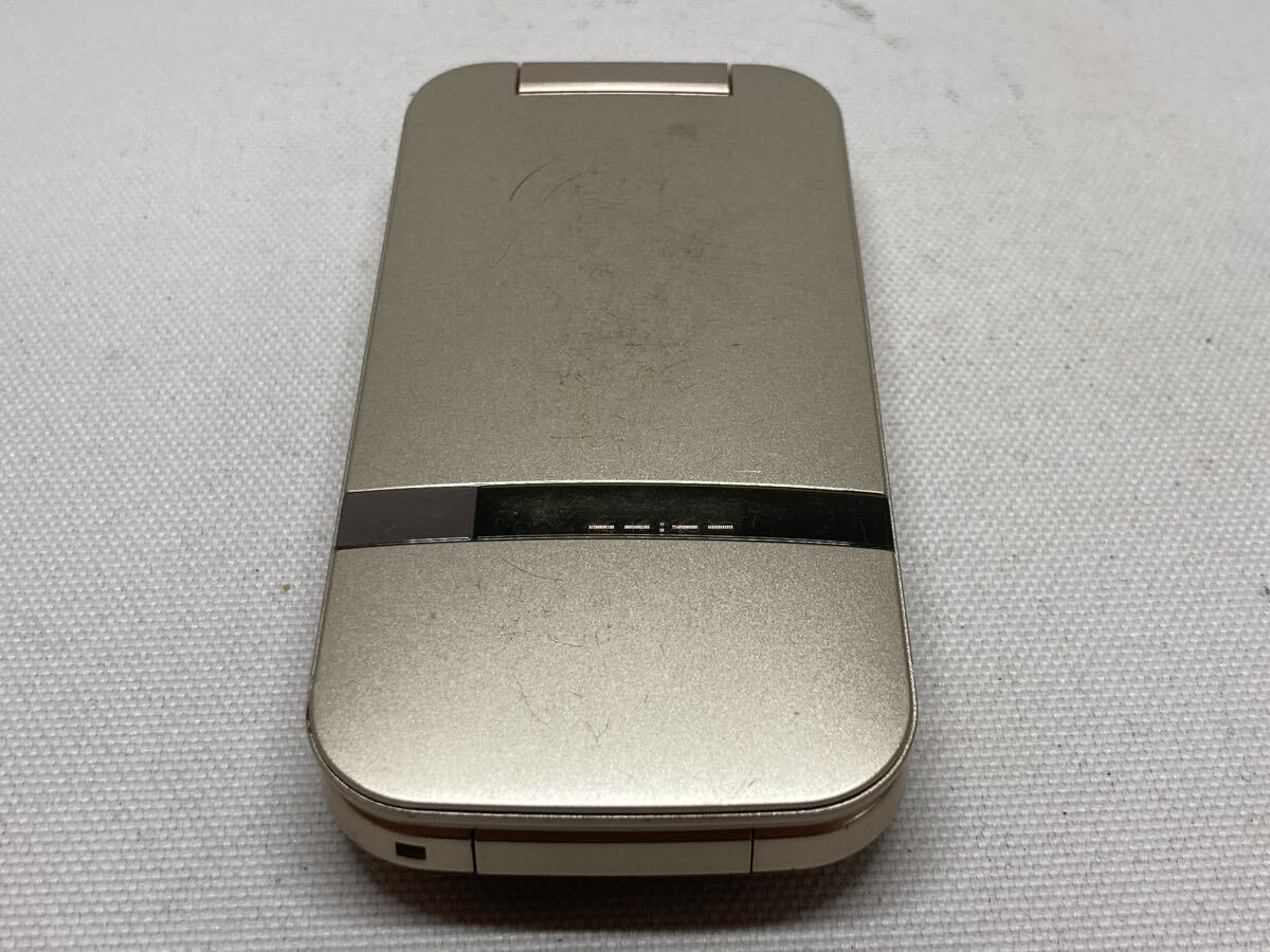 ◯概ね美品 SoftBank ソフトバンク 202SH SHARP シャープ 携帯電話 ガラケー ゴールド b01d203dd拍卖