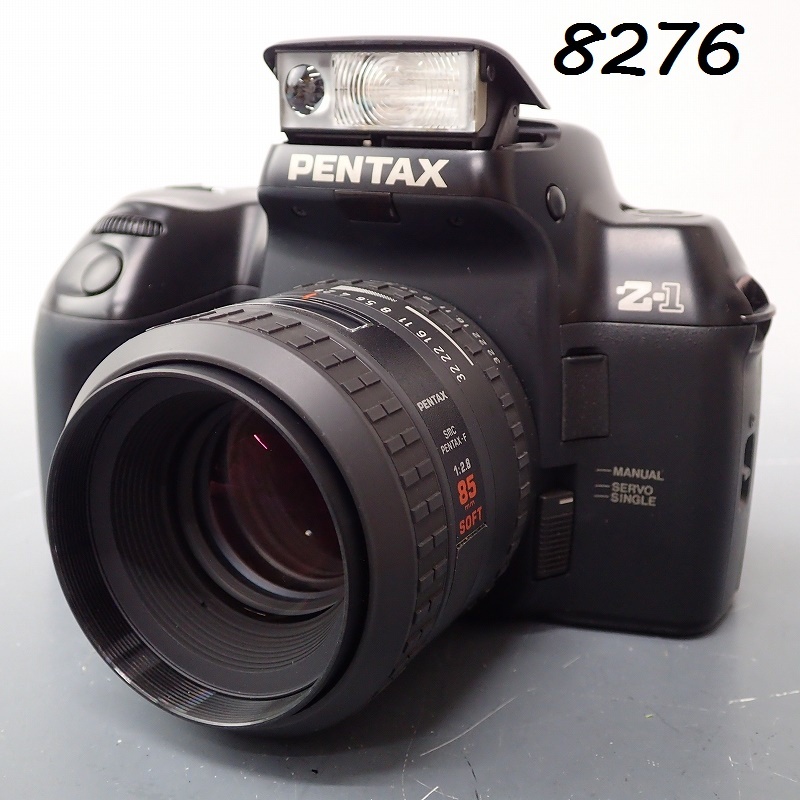 ●MK-8276 PENTAX Z-1 SMC PENTAX-F 85㎜ F2.8 シャッターOK オートフォーカス フィルム一眼 60サイズ 20260319 拍卖