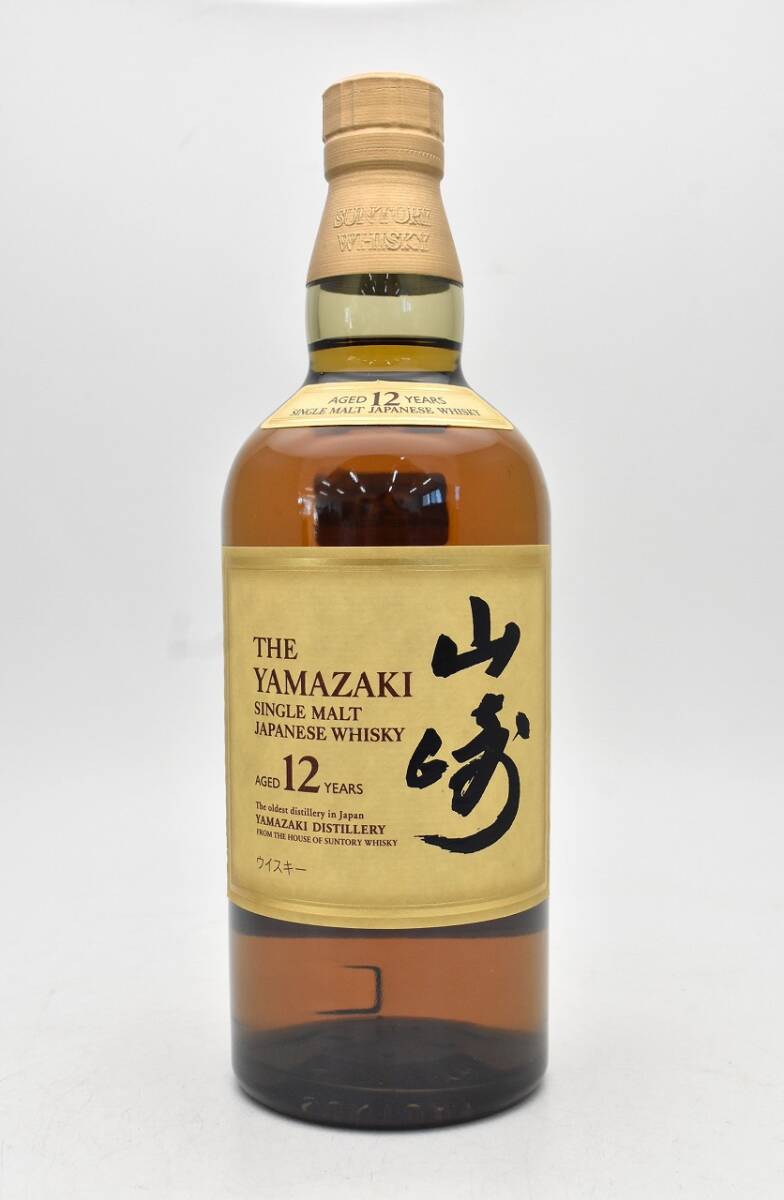 ★3805★未開栓 SUNTORY WHISKY サントリー ウイスキー 山崎 12年 シングルモルト 700ml 43度拍卖