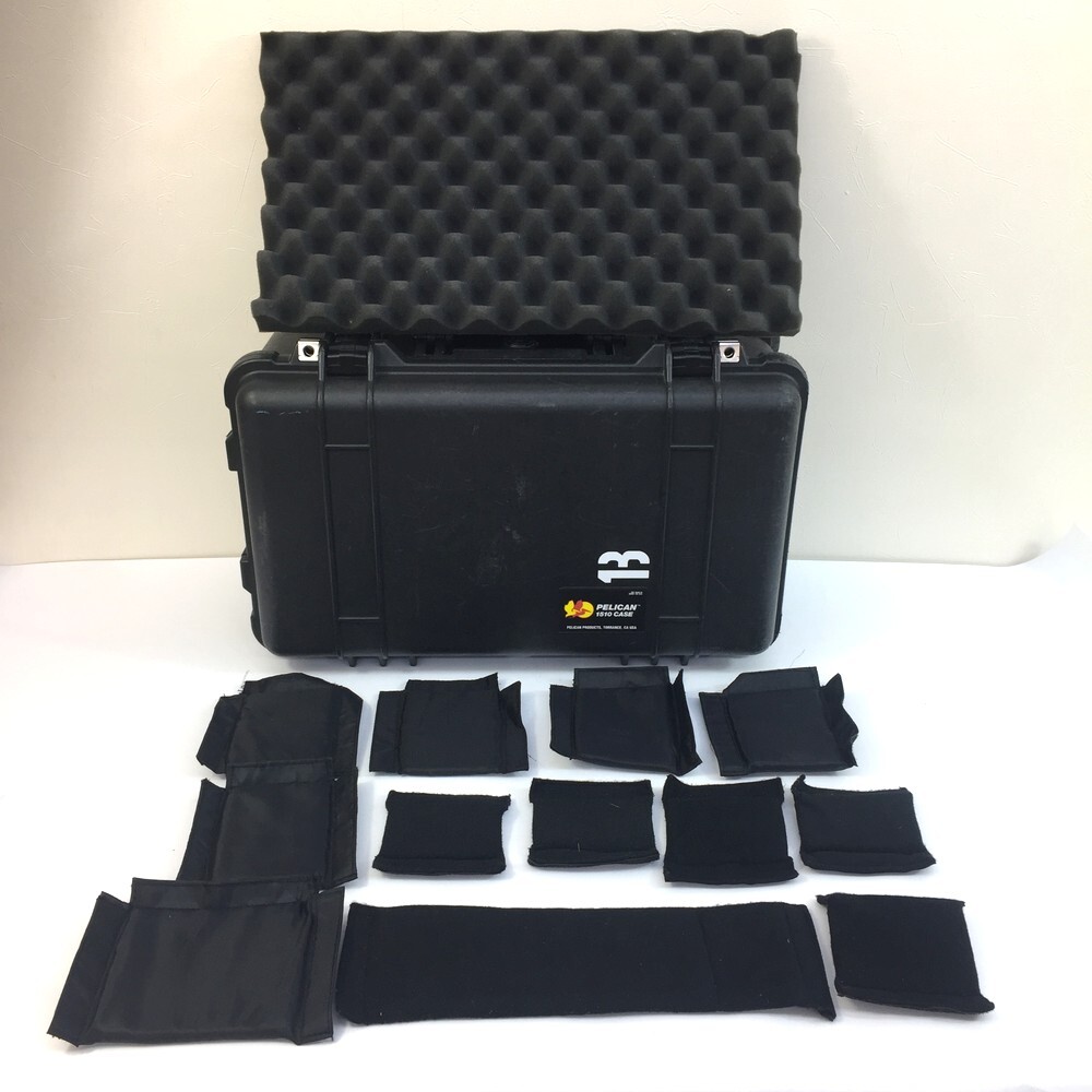 【同梱不可】【140】中古品 PELICAN ペリカン 1510 CASE プロテクターケース ハードケース ブラック スレキズ・汚れ有 ※現状品拍卖