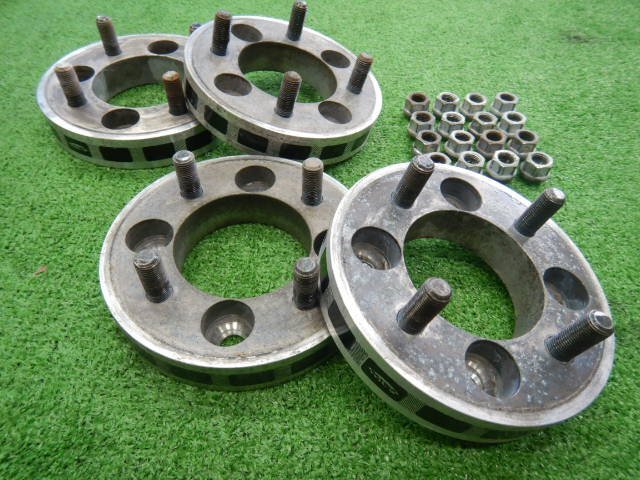 ◆KICS ワイドトレッドスペーサー◆4H-100 25mm◆キックス ワイトレ 4枚セット M12×P1.25 Φ73 Φ145 【26031012】拍卖