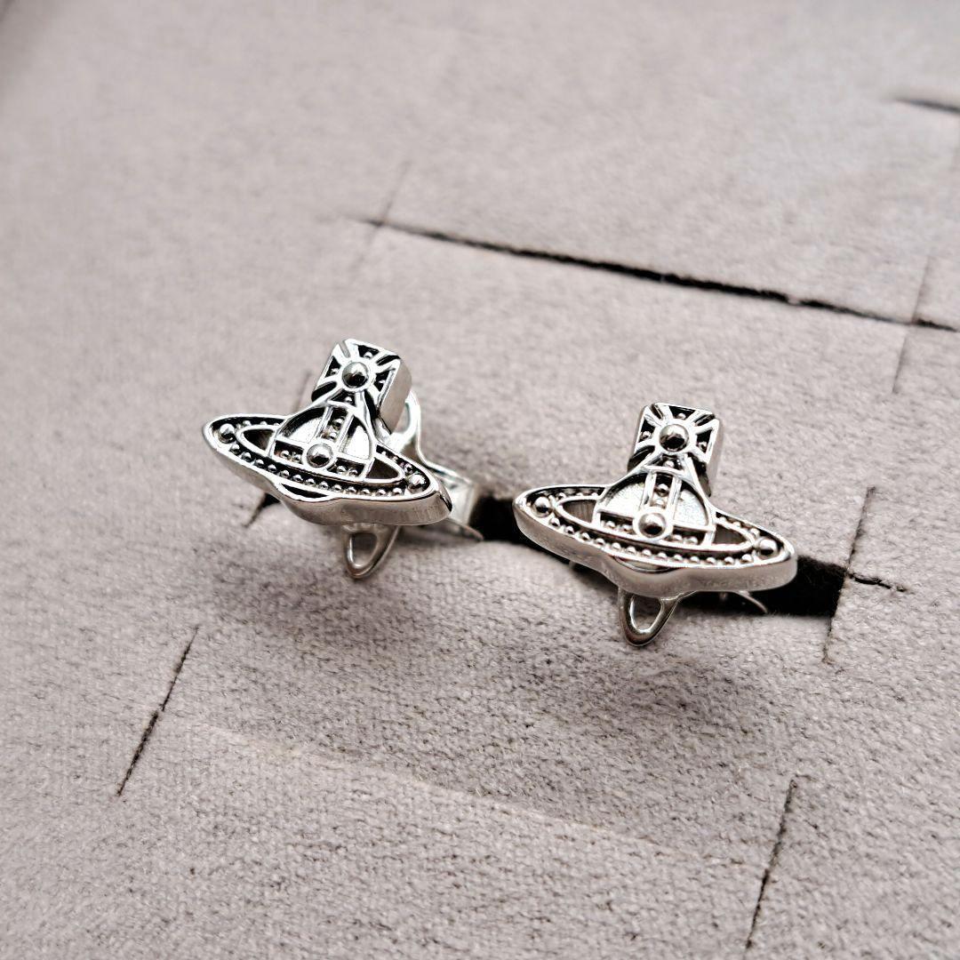 超希少★美品 Vivienne Westwood ヴィヴィアンウエストウッド オーブ ピアス シルバー silver 925 希少 レア 保存袋拍卖
