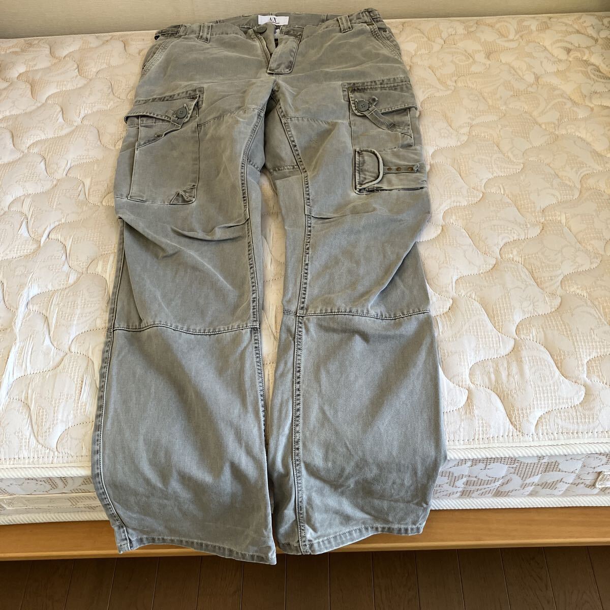 A/X アルマーニエクスチェンジ カーゴパンツ カーキ ミリタリーLサイズ拍卖