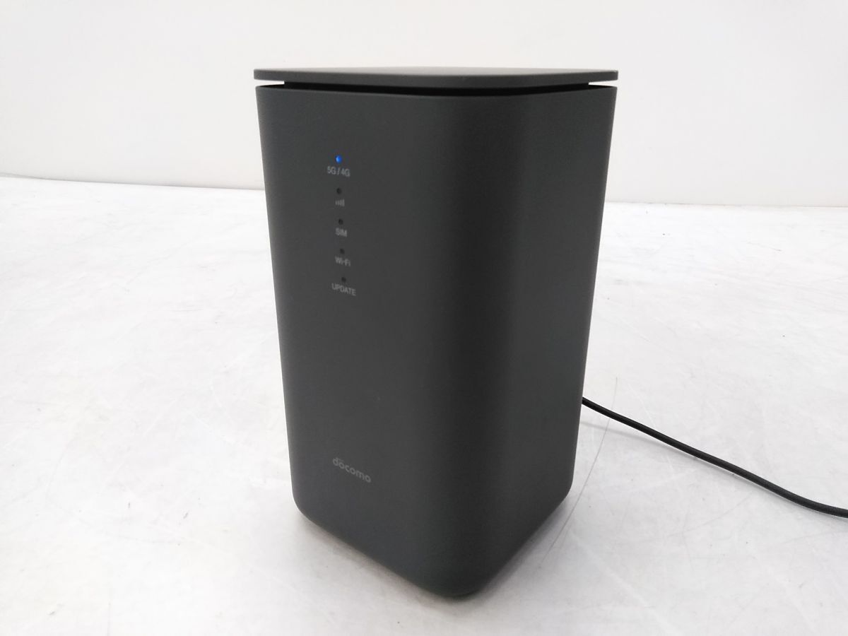 ♪NTT docomo ドコモ HR02 ホームルーター HOME 5G 本体のみ Wi-Fiルーター 利用制限:○ 0317-7B @60♪拍卖