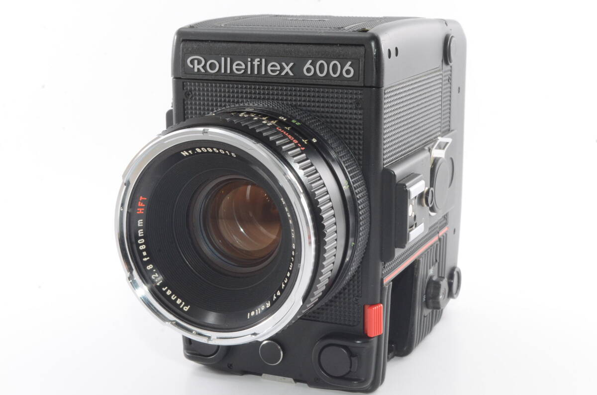 【外観特上級】ROLLEIFLEX 6006 mod2/ 80mm F2.8/ファインダー付 #a13928拍卖