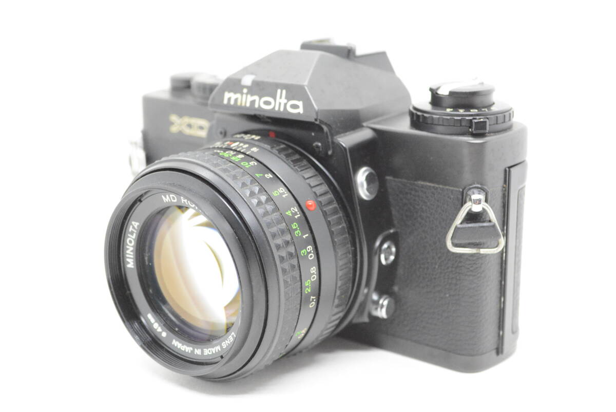 【外観特上級】minolta XD-s MD 50mm F1.4 フィルムカメラ ボディ レンズ #u11027拍卖