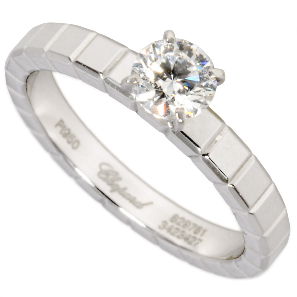 ショパール Chopard アイスキューブ リング 指輪 ダイヤモンド 0.31ct 約7号 829761 Pt950 4.4g プラチナ レディース拍卖