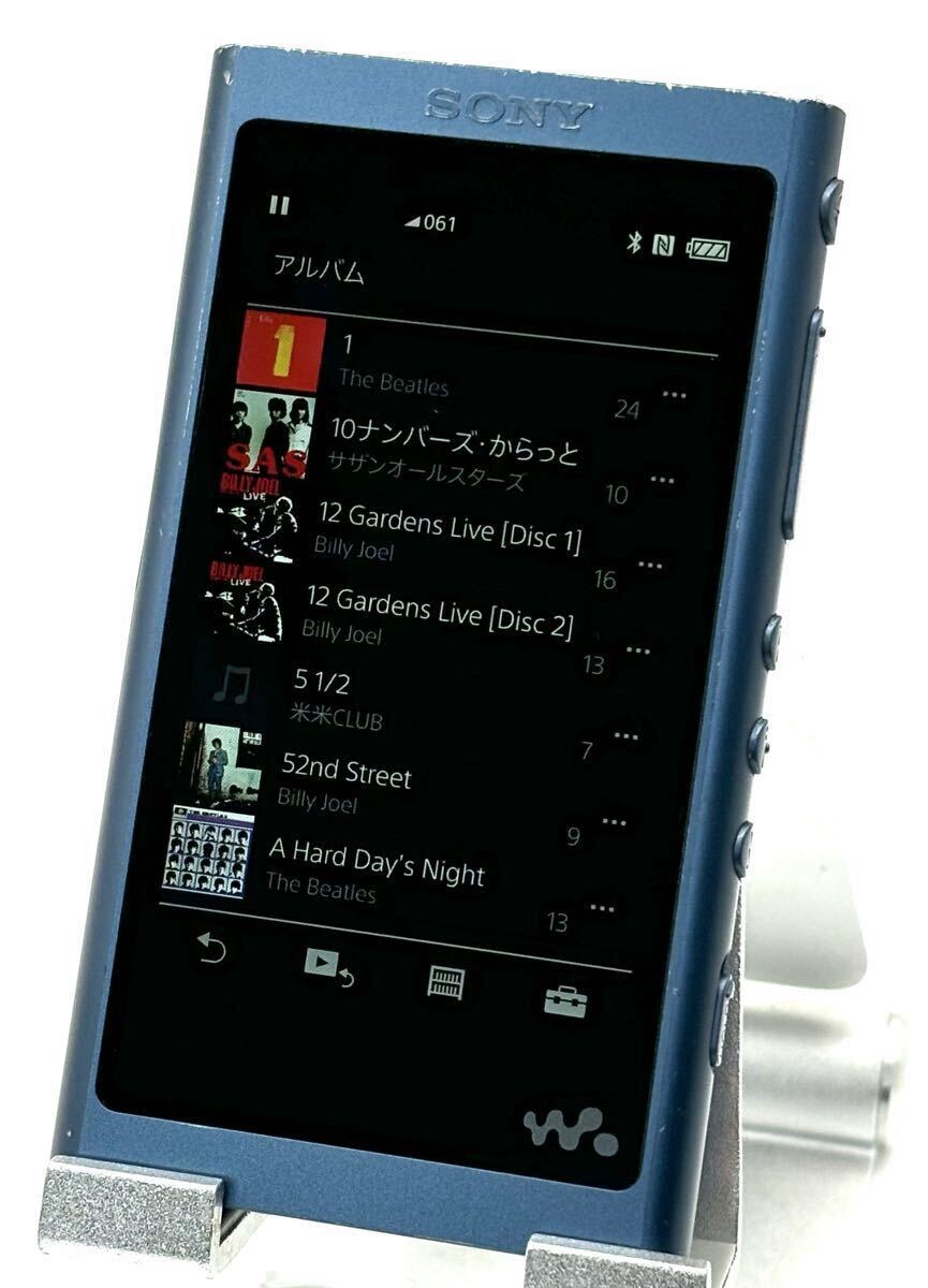 SONY NW-A55 WALKMAN ソニー ウォークマン ブルー 音楽拍卖