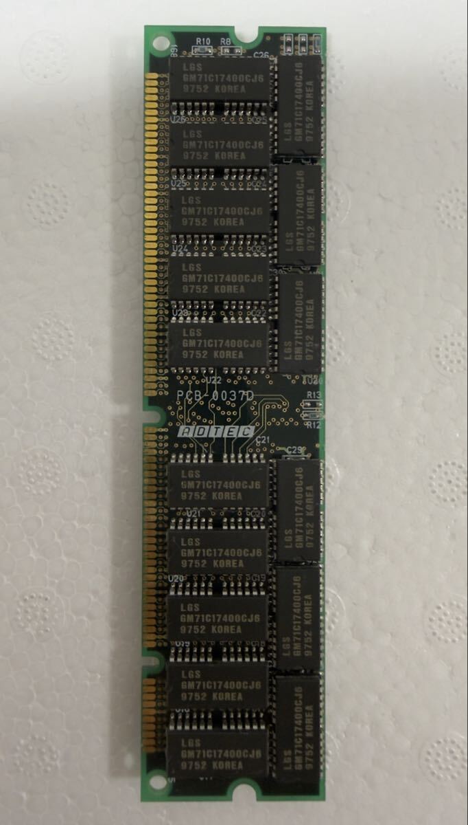 SDRAM 168pin DIMM 64MB LGS GM71C17400CJ6 レトロPC用 メモリ 現状拍卖
