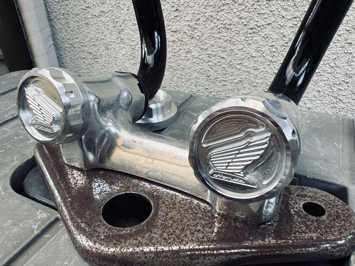 クルクルハンドル アルミ 削り出し モンキー Dax シャリー カブ cub monkey ゴリラ モンキー125 c125 Dax125 ⑤拍卖