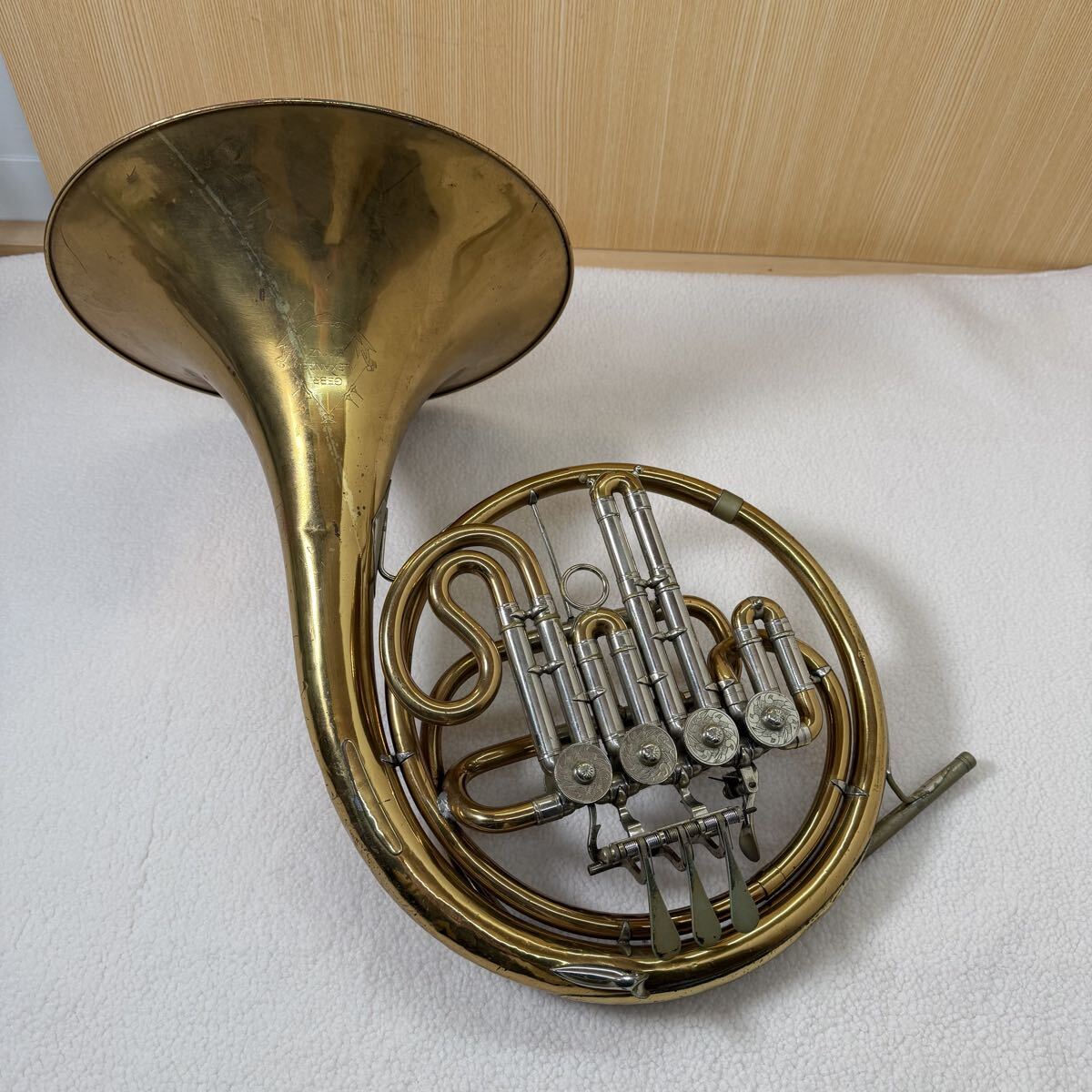 GEBR ALEXANDER MAINZ ホルン 現状品 管楽器 金管楽器拍卖