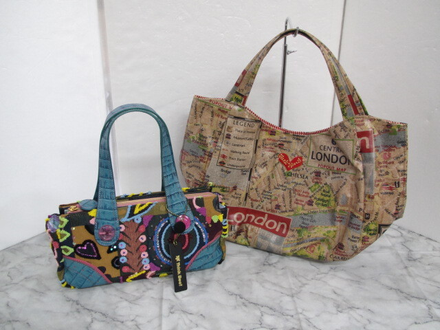 バッグ祭 Think Bee! シンクビー ハンドバッグ 2点おまとめ 使用品 未使用品 自宅保管品 ジャストハート 拍卖