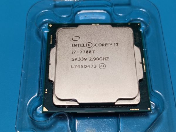 (BIOS確認済み) CPU Intel Core i7 7700T(第7世代) 2.90GHz/Max3.80GHz No.8拍卖