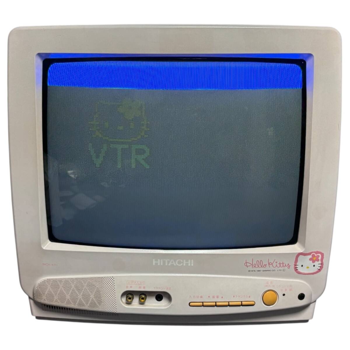 14CH-KT1 日立 ハローキティ ブラウン管テレビ 動作確認済拍卖