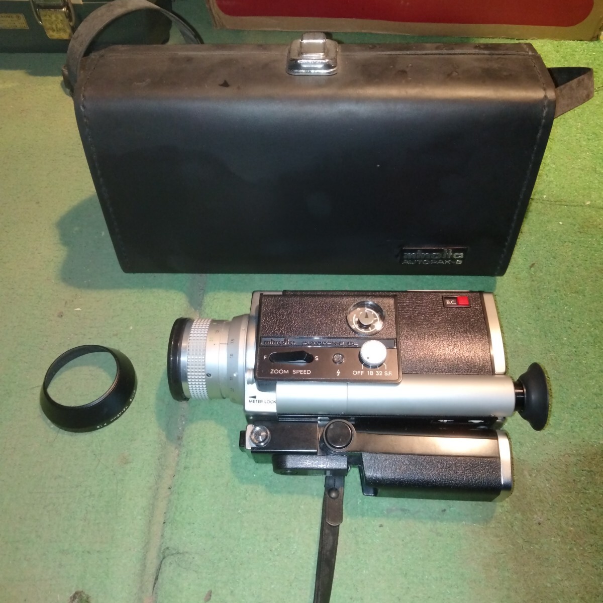 ミノルタ MINOLTA AUTOPAK-8 D6 8mm フィルムビデオカメラ ジャンク 中古品拍卖