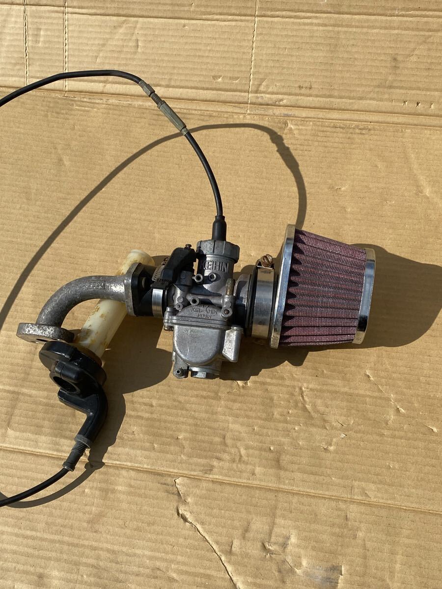 ★旧車 HONDA モンキーZ50J改 5リットルタンクタイプ/キャブレターまわり一式/中古品拍卖