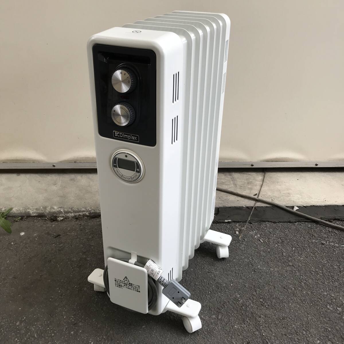 同梱不可★【在庫処分価格】オイルフリーヒーター Dimplex ECR12Tie ブリットシリーズ B03 通電確認OK 中古☆3-122J拍卖